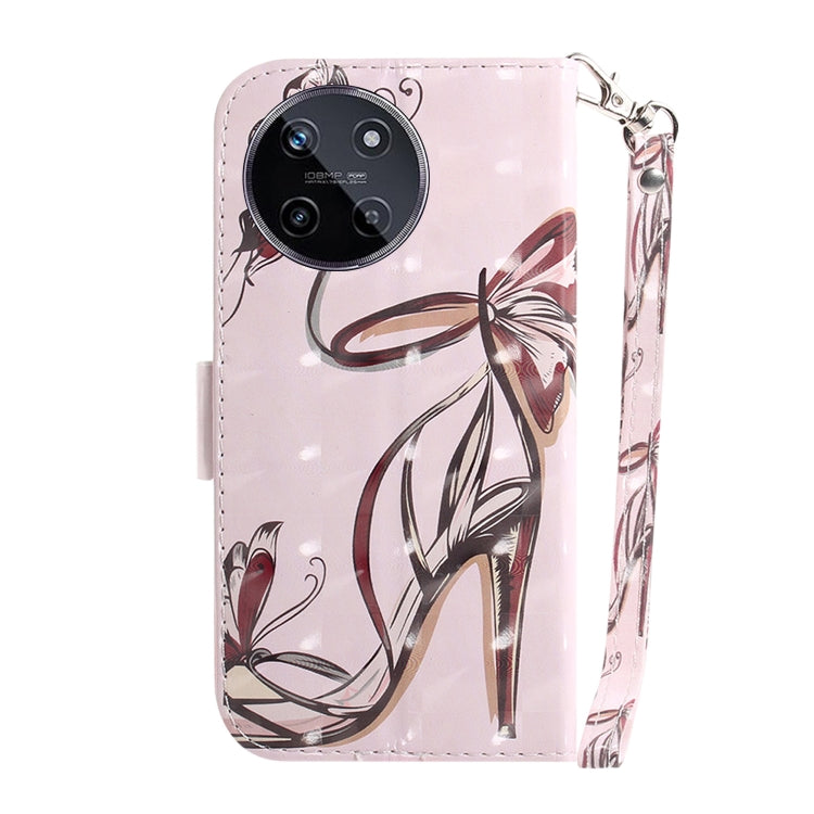 Custodia per telefono in pelle flip orizzontale colorata 3D, For Realme 11 4G Global, For Realme 11 5G/Narzo 60 India Version
