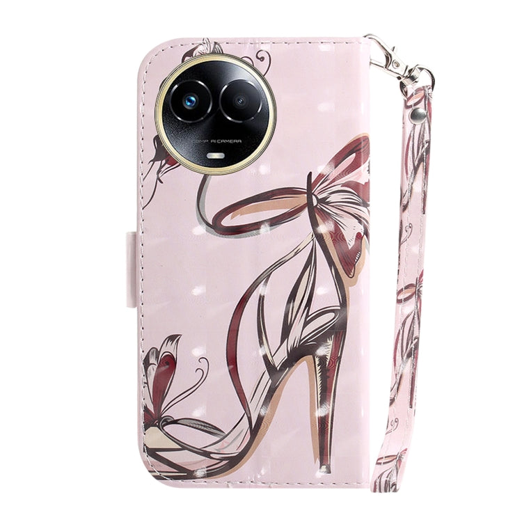 Custodia per telefono in pelle flip orizzontale colorata 3D, For Realme 11 5G Global, For Realme 11 Pro 5G/11 Pro+ 5G/Narzo 60 Pro 5G