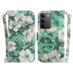 Custodia per telefono in pelle flip orizzontale colorata 3D, For Realme 15 5G / Realme 15 Pro 5G, For Realme C75