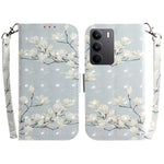 Custodia per telefono in pelle flip orizzontale colorata 3D, For Realme 15 5G / Realme 15 Pro 5G, For Realme C75