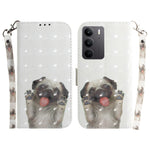 Custodia per telefono in pelle flip orizzontale colorata 3D, For Realme 15 5G / Realme 15 Pro 5G, For Realme C75