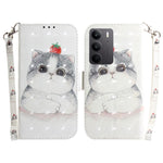Custodia per telefono in pelle flip orizzontale colorata 3D, For Realme 15 5G / Realme 15 Pro 5G, For Realme C75