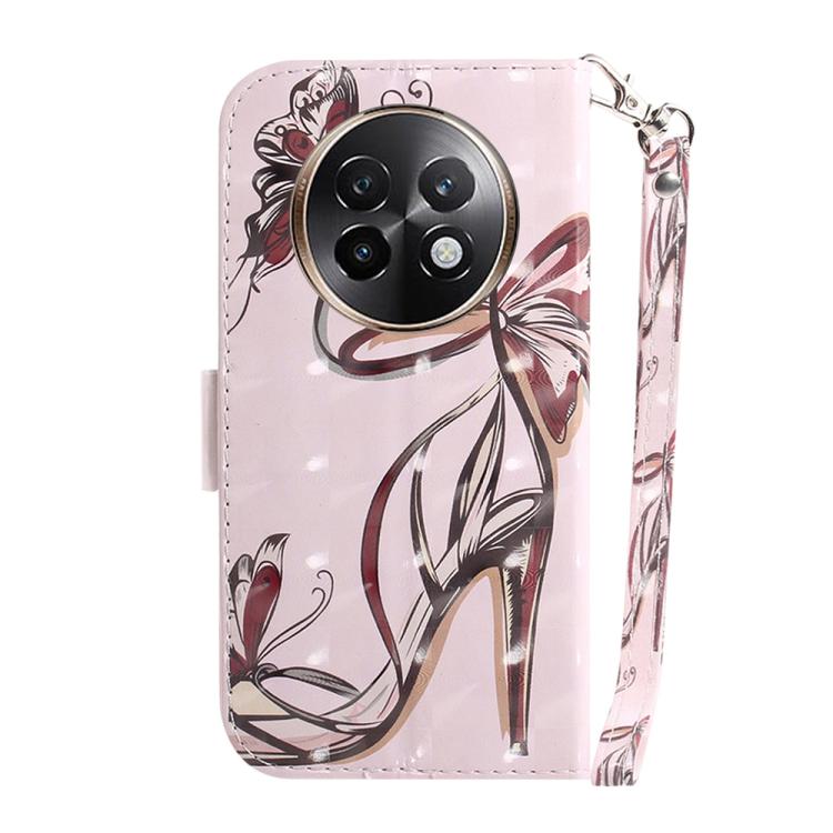 Custodia per telefono in pelle flip orizzontale colorata 3D, For Realme 13+ Global, For Realme GT 6 / GT 6T / GT Neo6 / GT Neo6 SE