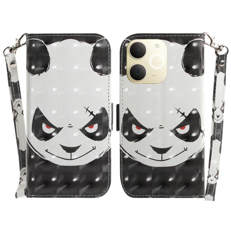 Custodia per telefono in pelle flip orizzontale colorata 3D, For Realme 15T 5G, For Realme Narzo 80 Lite 4G / C71 India