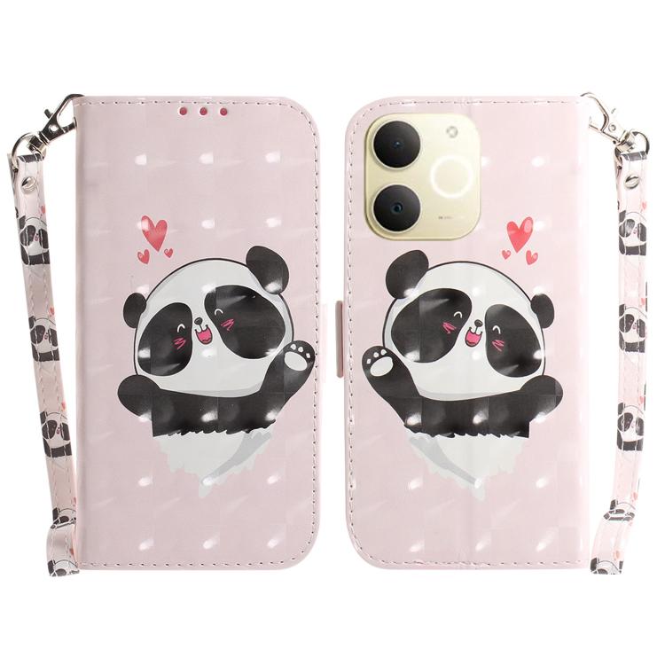 Custodia per telefono in pelle flip orizzontale colorata 3D, For Realme 15T 5G, For Realme Narzo 80 Lite 4G / C71 India