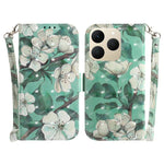 Custodia per telefono in pelle flip orizzontale colorata 3D, For Realme 15T 5G, For Realme Narzo 80 Lite 4G / C71 India