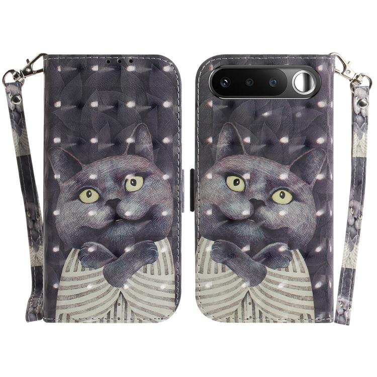 Custodia per telefono in pelle flip orizzontale colorata 3D, For Realme C100 4G / C100i 4G, For Realme 16 5G