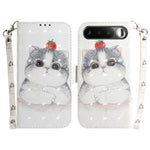 Custodia per telefono in pelle flip orizzontale colorata 3D, For Realme C100 4G / C100i 4G, For Realme 16 5G