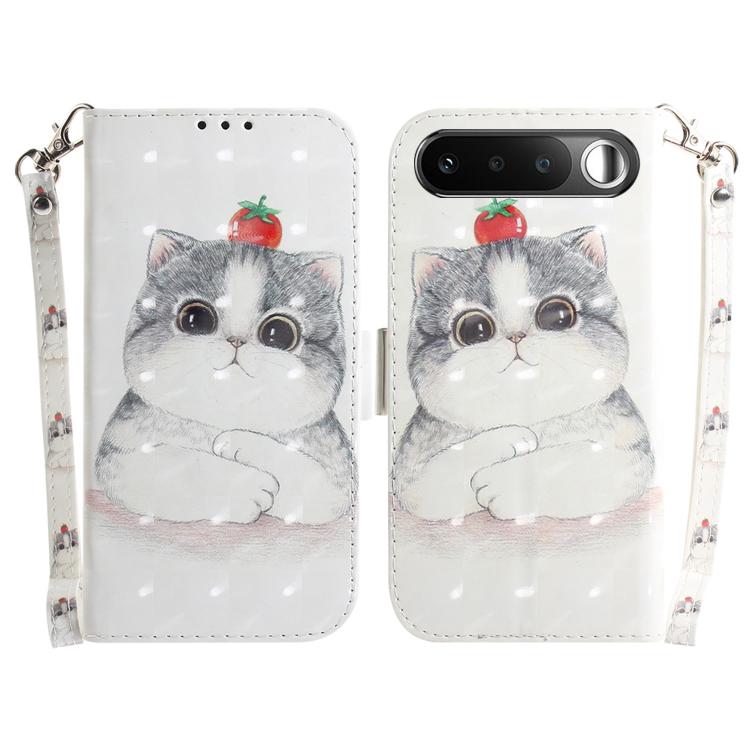 Custodia per telefono in pelle flip orizzontale colorata 3D, For Realme C100 4G / C100i 4G, For Realme 16 5G
