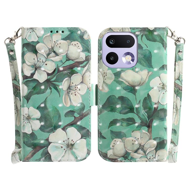 Custodia per telefono in pelle flip orizzontale colorata 3D, For Realme 16 Pro+ 5G, For Realme 16 Pro 5G