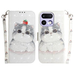 Custodia per telefono in pelle flip orizzontale colorata 3D, For Realme 16 Pro+ 5G, For Realme 16 Pro 5G