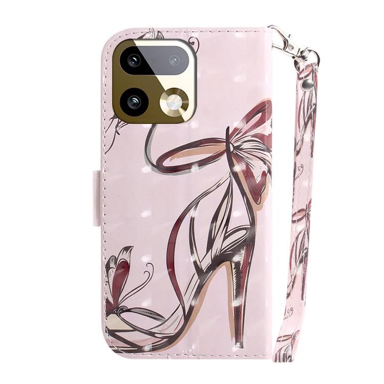 Custodia per telefono in pelle flip orizzontale colorata 3D, For Realme 16 Pro+ 5G, For Realme 16 Pro 5G