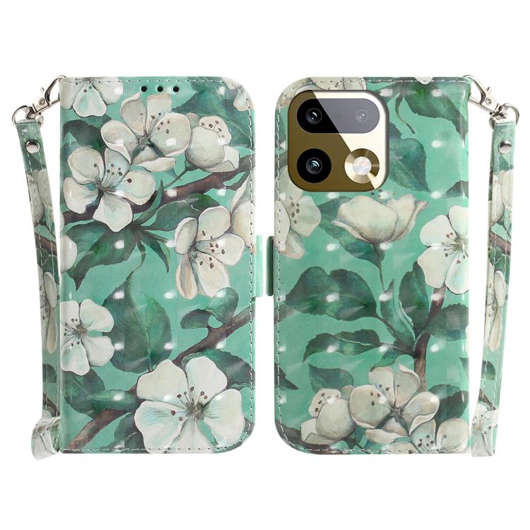 Custodia per telefono in pelle flip orizzontale colorata 3D, For Realme 16 Pro+ 5G, For Realme 16 Pro 5G