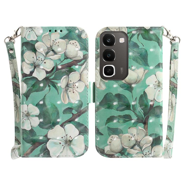 Custodia per telefono in pelle flip orizzontale colorata 3D, For Realme C100 4G / C100i 4G, For Realme 16 5G
