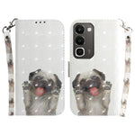 Custodia per telefono in pelle flip orizzontale colorata 3D, For Realme C100 4G / C100i 4G, For Realme 16 5G