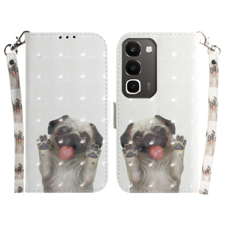 Custodia per telefono in pelle flip orizzontale colorata 3D, For Realme C100 4G / C100i 4G, For Realme 16 5G