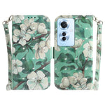 Custodia per telefono in pelle flip orizzontale colorata 3D, For OPPO Reno11 F Global, For OPPO Reno11 Global