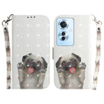 Custodia per telefono in pelle flip orizzontale colorata 3D, For OPPO A3 Pro 5G, For OPPO F25 Pro 5G Global
