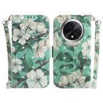 Custodia per telefono in pelle flip orizzontale colorata 3D, For OPPO A3 Pro 5G, For OPPO F25 Pro 5G Global