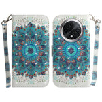Custodia per telefono in pelle flip orizzontale colorata 3D, For OPPO A3 Pro 5G, For OPPO F25 Pro 5G Global