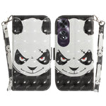 Custodia per telefono in pelle flip orizzontale colorata 3D, For OPPO K12x, For OPPO A60 4G