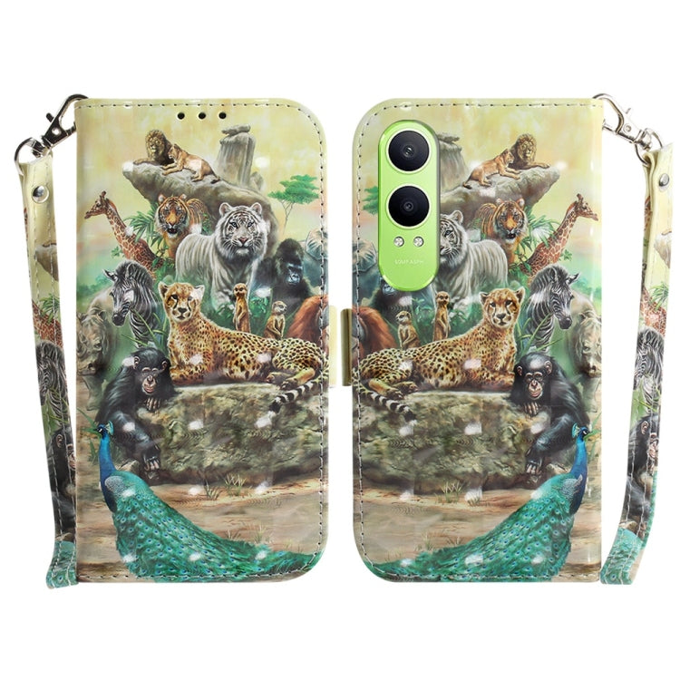 Custodia per telefono in pelle flip orizzontale colorata 3D, For OPPO K12x, For OPPO A60 4G