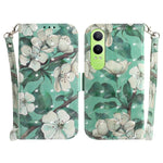 Custodia per telefono in pelle flip orizzontale colorata 3D, For OPPO K12x, For OPPO A60 4G