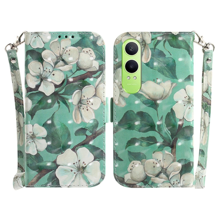 Custodia per telefono in pelle flip orizzontale colorata 3D, For OPPO K12x, For OPPO A60 4G