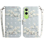 Custodia per telefono in pelle flip orizzontale colorata 3D, For OPPO K12x, For OPPO A60 4G
