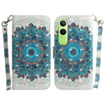Custodia per telefono in pelle flip orizzontale colorata 3D, For OPPO K12x, For OPPO A60 4G