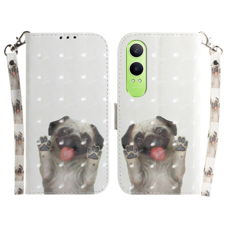 Custodia per telefono in pelle flip orizzontale colorata 3D, For OPPO K12x, For OPPO A60 4G
