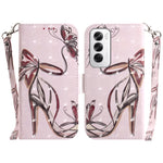 Custodia per telefono in pelle flip orizzontale colorata 3D, For OPPO Reno12 Pro 5G Global, For OPPO Reno12 5G Global
