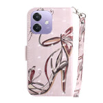 Custodia per telefono in pelle flip orizzontale colorata 3D, For OPPO A5x 5G / A3 4G / 5G / A3x 4G / 5G, For OPPO Reno12 F 5G