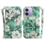 Custodia per telefono in pelle flip orizzontale colorata 3D, For OPPO A5x 5G / A3 4G / 5G / A3x 4G / 5G, For OPPO Reno12 F 5G