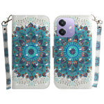 Custodia per telefono in pelle flip orizzontale colorata 3D, For OPPO A5x 5G / A3 4G / 5G / A3x 4G / 5G, For OPPO Reno12 F 5G