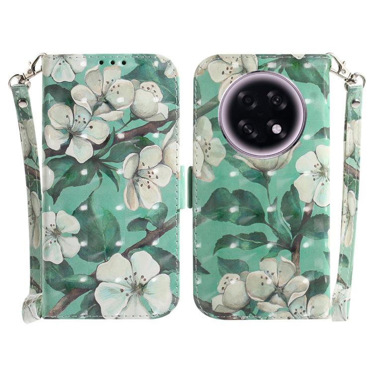 Custodia per telefono in pelle flip orizzontale colorata 3D, For OPPO Reno15 5G Global, For OPPO A6 GT 5G