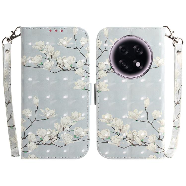 Custodia per telefono in pelle flip orizzontale colorata 3D, For OPPO Reno15 5G Global, For OPPO A6 GT 5G