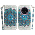 Custodia per telefono in pelle flip orizzontale colorata 3D, For OPPO Reno15 5G Global, For OPPO A6 GT 5G