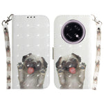 Custodia per telefono in pelle flip orizzontale colorata 3D, For OPPO Reno15 5G Global, For OPPO A6 GT 5G