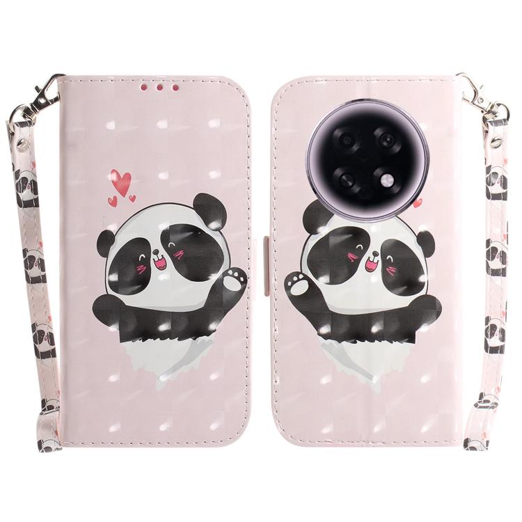Custodia per telefono in pelle flip orizzontale colorata 3D, For OPPO Reno15 5G Global, For OPPO A6 GT 5G