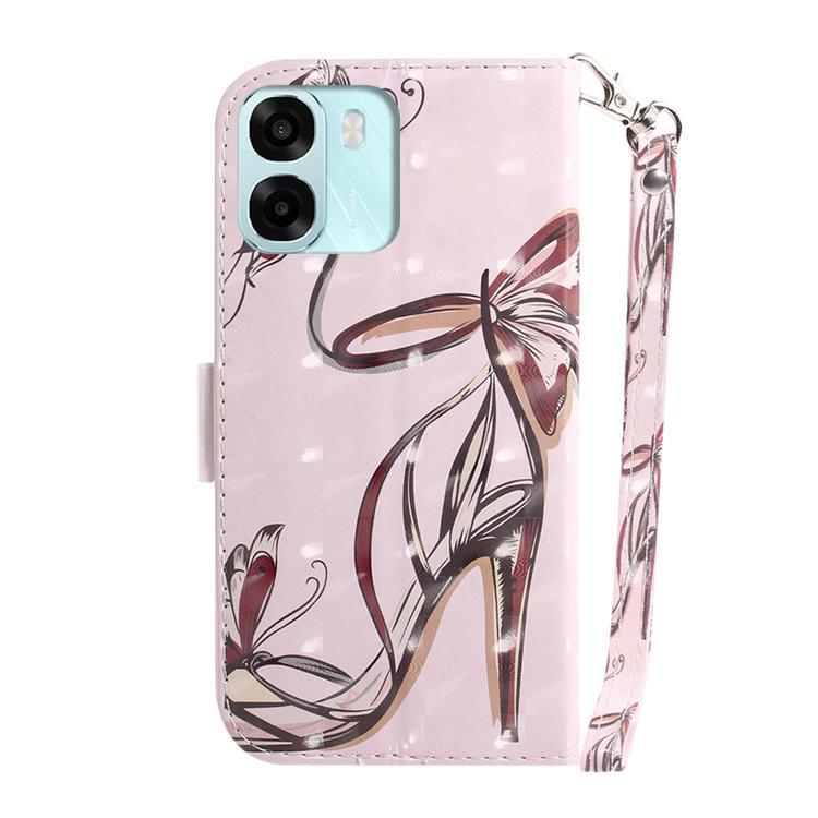 Custodia per telefono in pelle flip orizzontale colorata 3D, For OPPO A6 / A6s / A6t / A6x 4G / 5G Global, For OPPO Reno15 Pro Max 5G / Reno15 Pro India