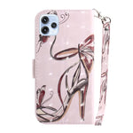 Custodia per telefono in pelle flip orizzontale colorata 3D, For OPPO Reno15 5G Global, For OPPO A6 GT 5G