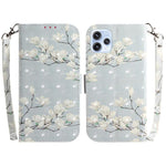 Custodia per telefono in pelle flip orizzontale colorata 3D, For OPPO Reno15 5G Global, For OPPO A6 GT 5G