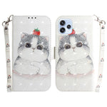 Custodia per telefono in pelle flip orizzontale colorata 3D, For OPPO Reno15 5G Global, For OPPO A6 GT 5G