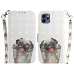 Custodia per telefono in pelle flip orizzontale colorata 3D, For OPPO Reno15 Pro 5G / Reno15 Pro Mini 5G, For OPPO Reno15 F 5G Global