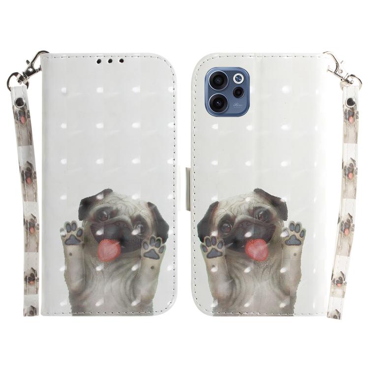 Custodia per telefono in pelle flip orizzontale colorata 3D, For OPPO Reno15 Pro 5G / Reno15 Pro Mini 5G, For OPPO Reno15 F 5G Global