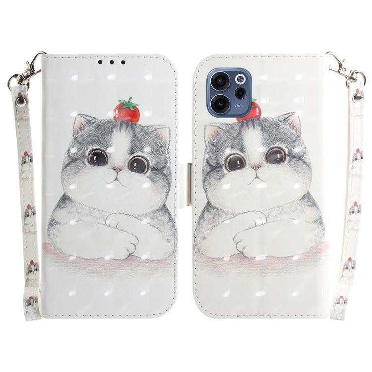 Custodia per telefono in pelle flip orizzontale colorata 3D, For OPPO Reno15 Pro 5G / Reno15 Pro Mini 5G, For OPPO Reno15 F 5G Global