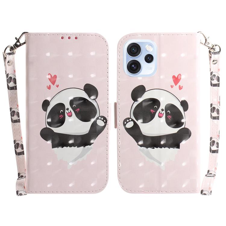 Custodia per telefono in pelle flip orizzontale colorata 3D, For OPPO Reno15 Pro 5G / Reno15 Pro Mini 5G, For OPPO Reno15 F 5G Global