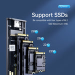 Custodia SSD ORICO AM2C3 M.2 NGFF, AM2C3