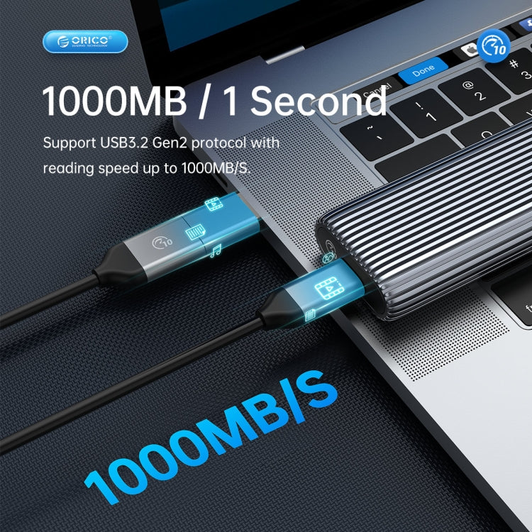 Custodia SSD ORICO AM2C3-G2 M.2 NVME, AM2C3-G2
